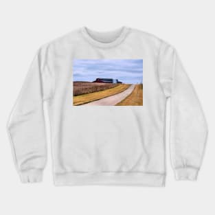 The Road to the Barn Crewneck Sweatshirt